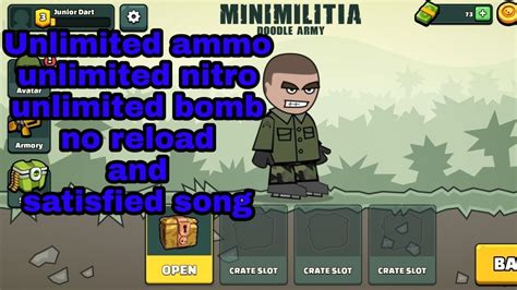 mini militia 4.0.36 unlimited ammo and nitro